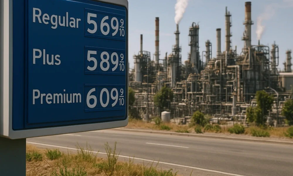 False Claims About Newsom, California Refineries, and US Gas Price Spike