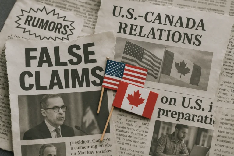 False and Misleading Claims About US-Canada Relations Since Trump's 2024 Reelection