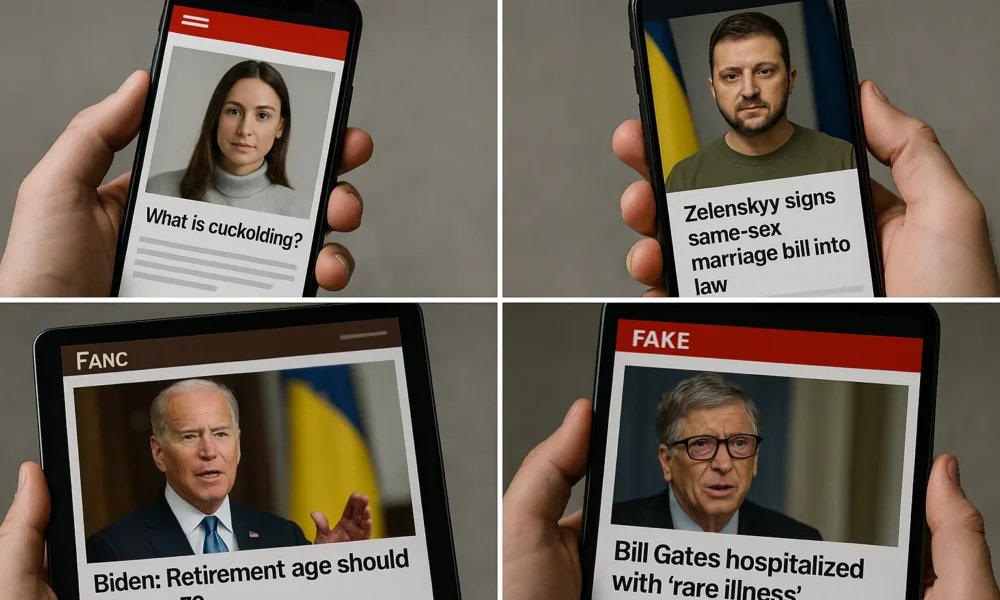 Fabricated Screenshots and Fake News Stories Impersonating Real Outlets (September 2026)