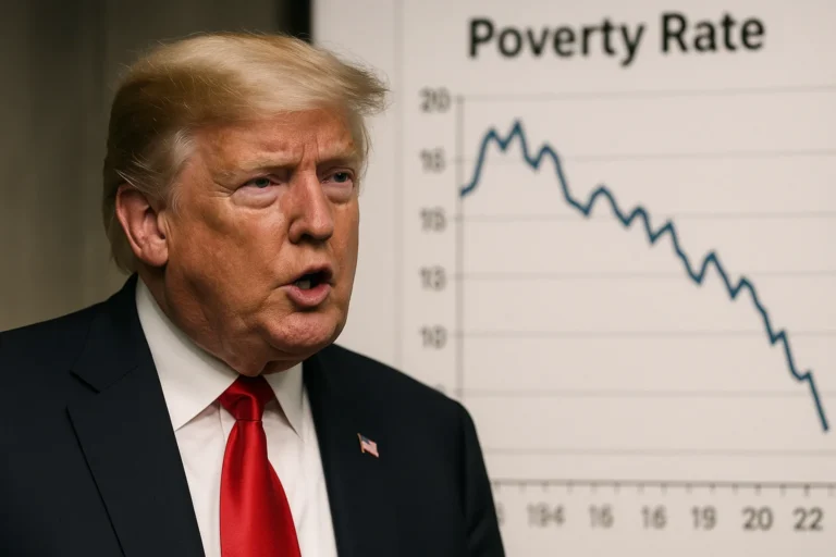 Trump Claims U.S. Has 'Best Poverty Numbers Ever' in September 2026