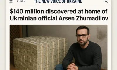 Fake Story Claims $140 Million Found at Ukrainian Official's Home; Spreads via Fake Website Impersonating The New Voice