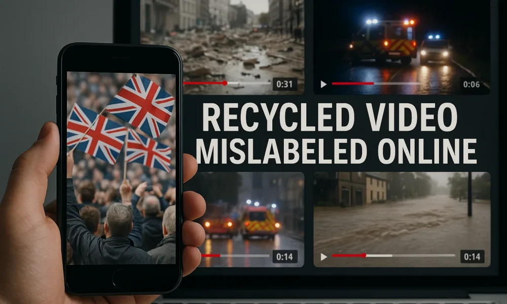 Mislabeled and Recycled Videos Spread Online as Recent Events in September 2026