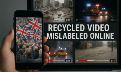 Mislabeled and Recycled Videos Spread Online as Recent Events in September 2026