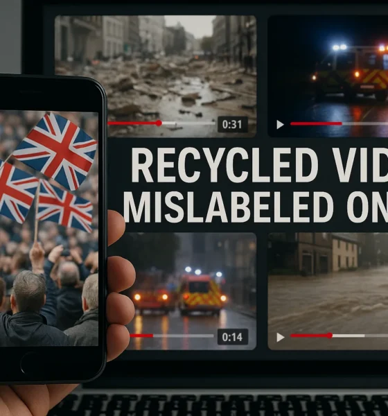 Mislabeled and Recycled Videos Spread Online as Recent Events in September 2026