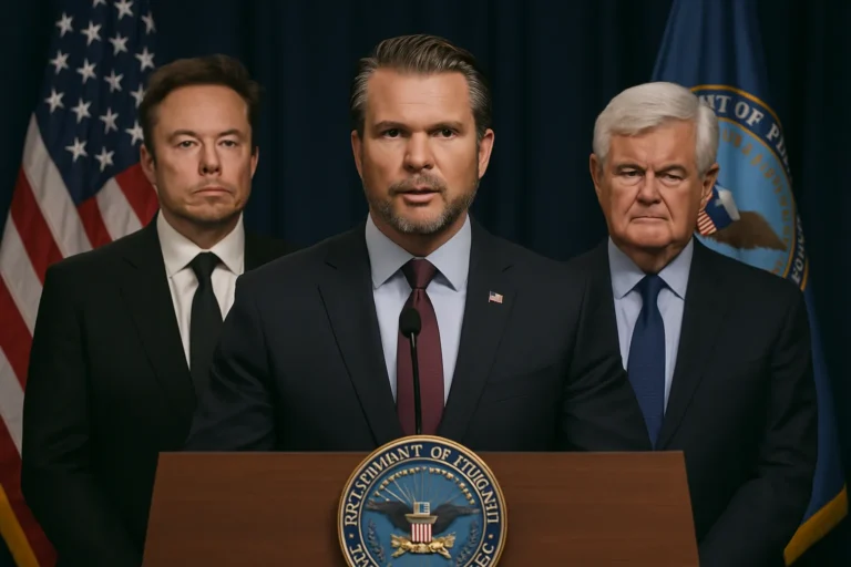 Hegseth Announces Project Meridian with Musk, Gingrich, and Luckey as Co-Leaders