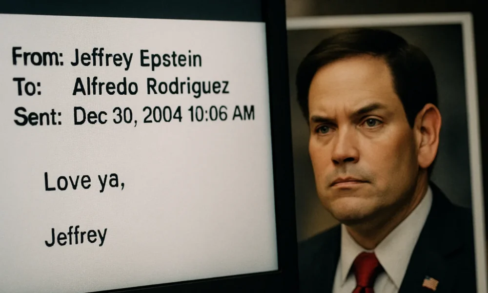 Fake Epstein Files Email Falsely Attributed to Marco Rubio