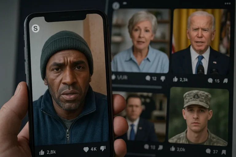 AI-Generated Videos Spread False Claims About Immigration, Asylum, and Protests in September 2026