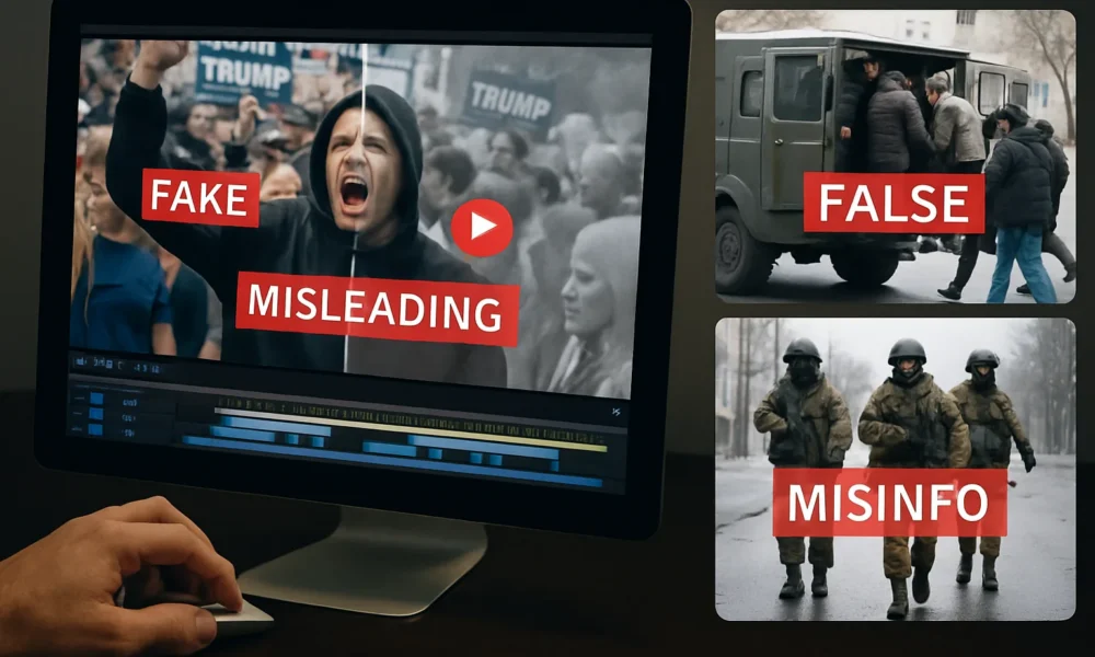 Edited and Mislabeled Videos Misrepresent Real Events and People