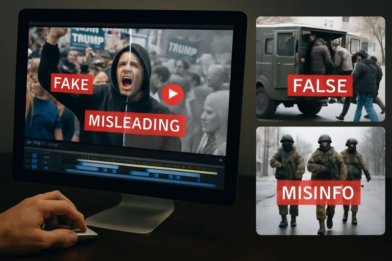 Edited and Mislabeled Videos Misrepresent Real Events and People