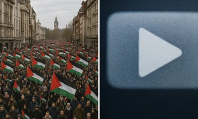AI-Generated Video of UK Pro-Palestine Rally Spreads as Real Footage