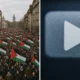 AI-Generated Video of UK Pro-Palestine Rally Spreads as Real Footage