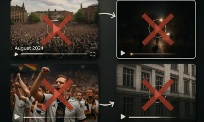 Viral Videos Misidentify Crowds and Events Through Mislabeling and Old Footage