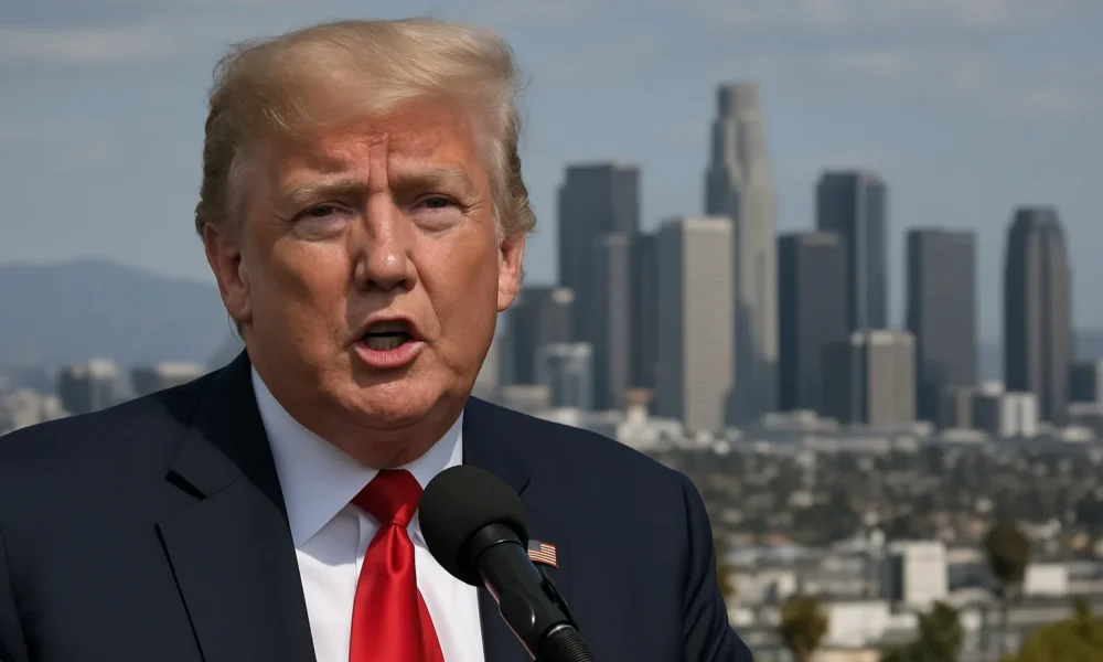 GOP Ads Distort Trump's 'Take Out' Los Angeles Comments, Removing Context