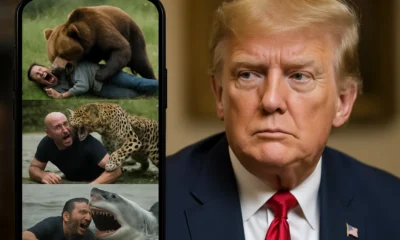 Trump Posts Animal Attack Videos, Including AI-Generated Content, on Truth Social