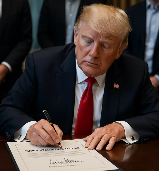 Trump Administration 'Super Intelligence' Accord Misspells 'United States' as 'Unites States'
