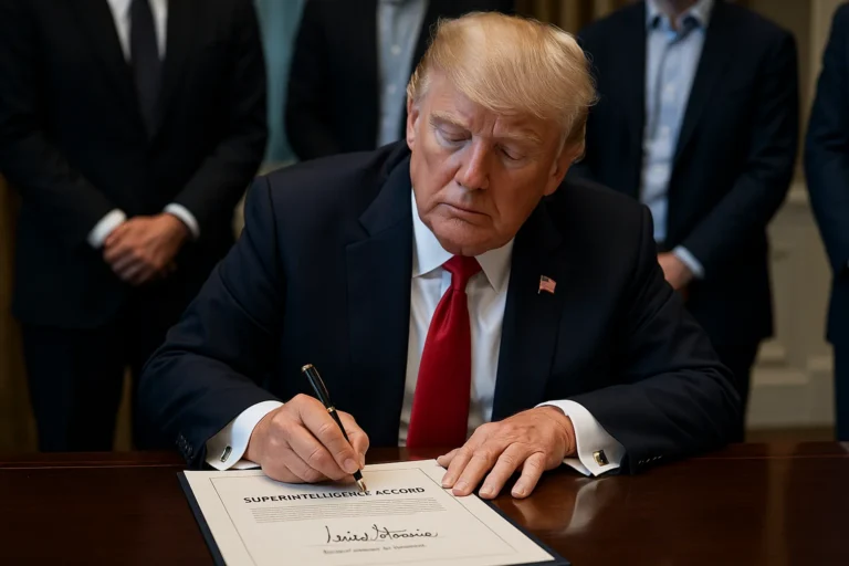 Trump Administration 'Super Intelligence' Accord Misspells 'United States' as 'Unites States'