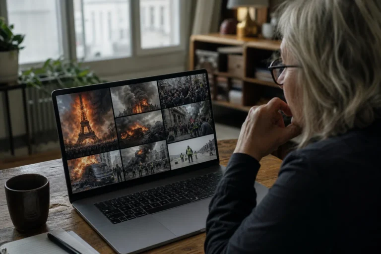 AI-Generated and Manipulated Images Circulating About Paris Riots and European Protests