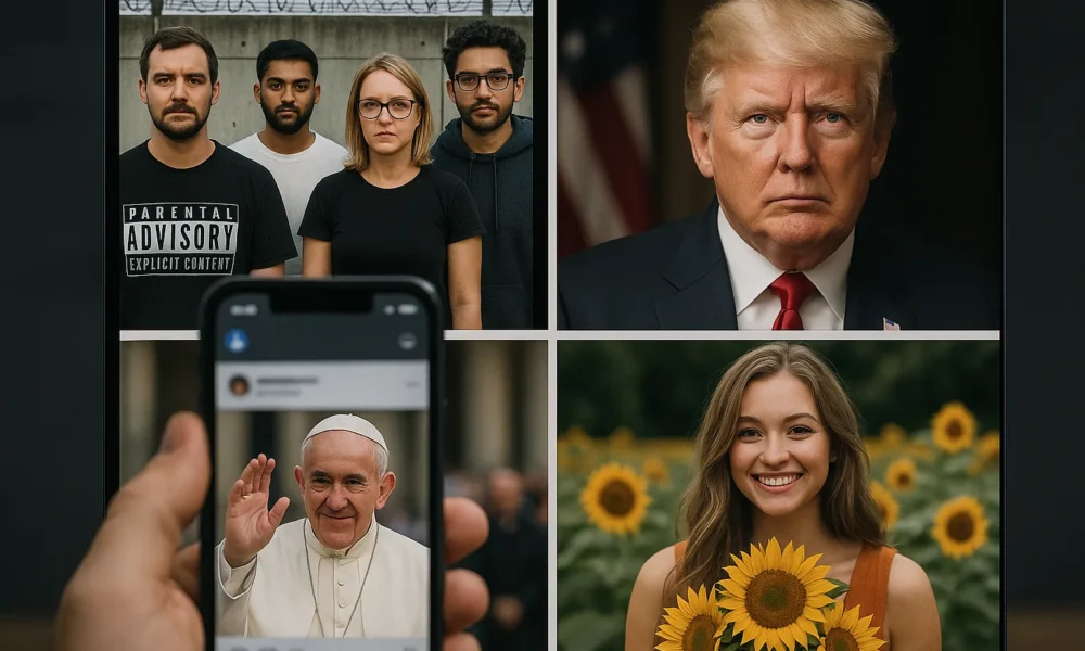 AI-Generated and Manipulated Images Circulate as Real Photos: Trump-Zelenskyy Meeting, RAF Fairford Suspects