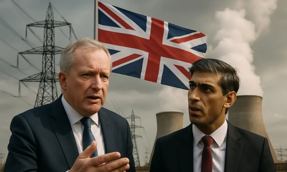 UK Political Misinformation on Energy Policy and Civil Defense