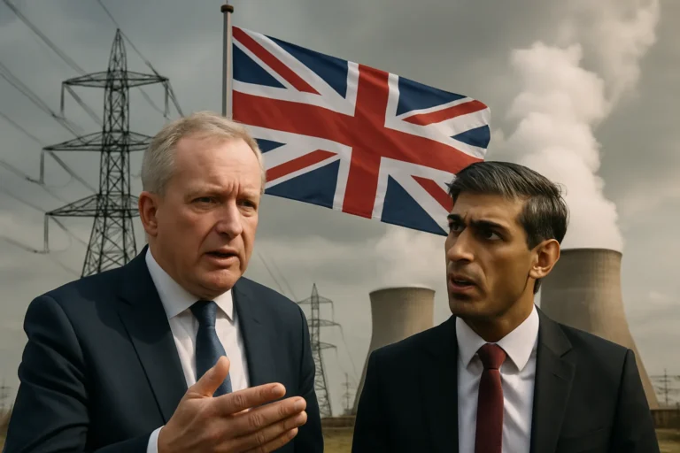 UK Political Misinformation on Energy Policy and Civil Defense