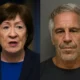 Democratic Ads Link Senator Collins to Epstein Without Evidence
